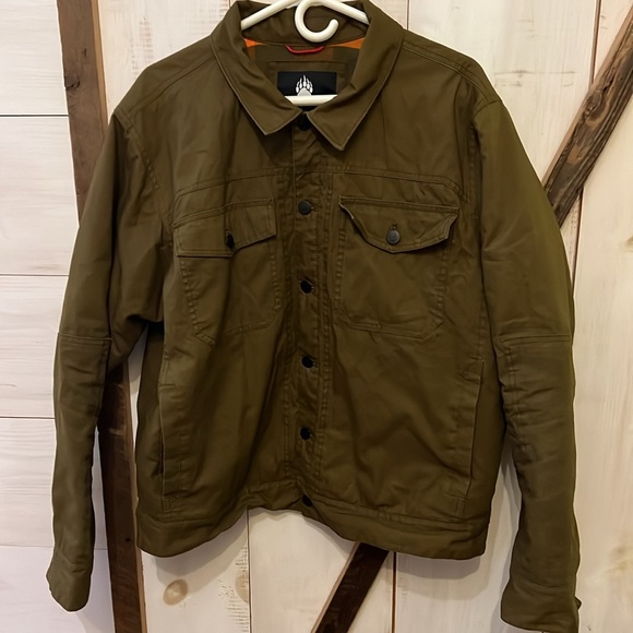 Duluth Trading Alaskan Hardgear Waxed Trucker Jacket Large - Picture 3 of 4